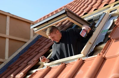 Pose de fenêtres de toit Velux aux Hogues
